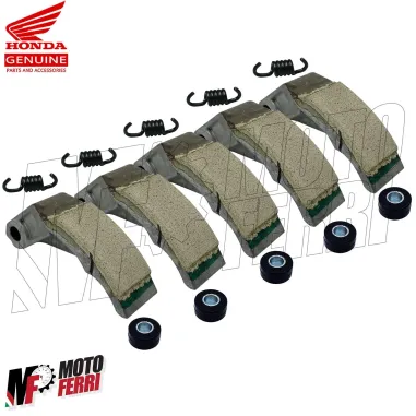 MF3756 Kit 5 Masse Frizione Molle Parastrappi Originale Honda SH 350 2021/2024
