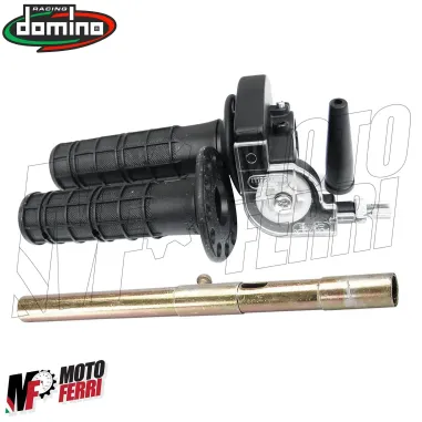 MF0462 Comando Domino Formula + Tubo Gas Vespa 50 125 150 200 PK S XL ET3 PX
