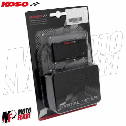 MF3279 - Volt Meter Voltmetro Koso Slim LCD 6.0 - 19.9V Universale Moto Scooter