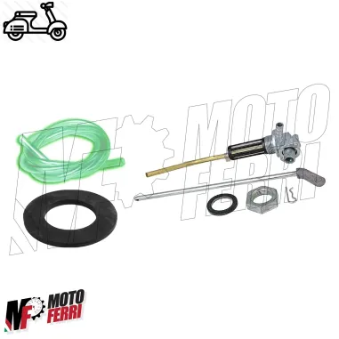 MF0087 Serbatoio Benzina + Rubinetto con Asta + Tubo Vespa 50 Special 125 ET3 Primavera