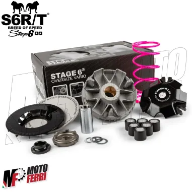 MF2198 - Variatore Stage6 R/T Oversize Minarelli F12 Booster Aerox F15 Nitro 2T