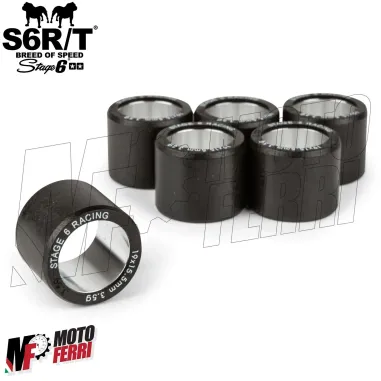 MF2198 - Variatore Stage6 R/T Oversize Minarelli F12 Booster Aerox F15 Nitro 2T