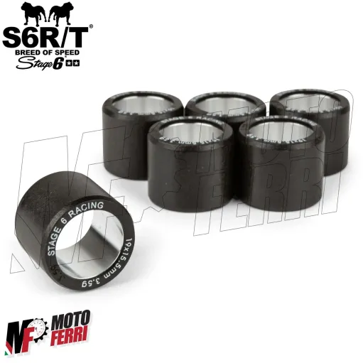 MF2198 - Variatore Stage6 R/T Oversize Minarelli F12 Booster Aerox F15 Nitro 2T