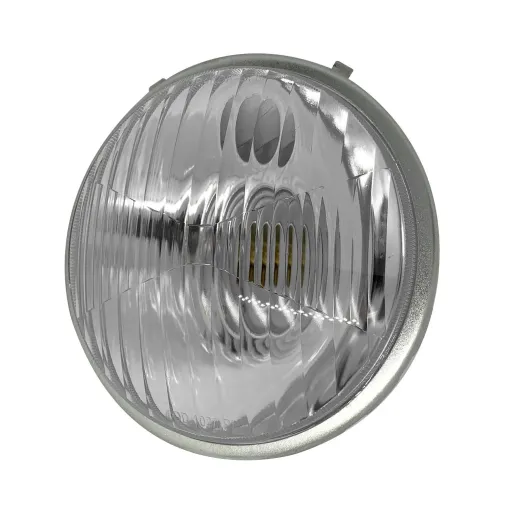 Gruppo Ottico Fanale Faro Tondo Anteriore Portalampada Piaggio Vespa 50 L R N