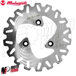 MF3763 - Disco Freno Anteriore + Pastiglie + Olio Malossi per Malaguti F12 F12R 2