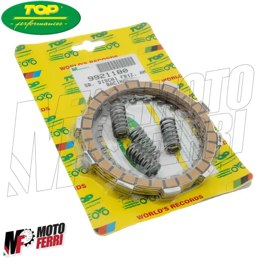 MF1507 - Serie Dischi Frizione TOP + Molle Rinforzate Minarelli AM6 RS DT RX 345