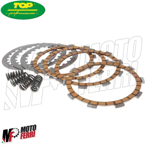 MF1507 - Serie Dischi Frizione TOP + Molle Rinforzate Minarelli AM6 RS DT RX 345