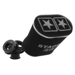 MF2203 Filtro Aria Stage6 Spugna Nero Double-Layer Ovale AirBox con Riduzioni