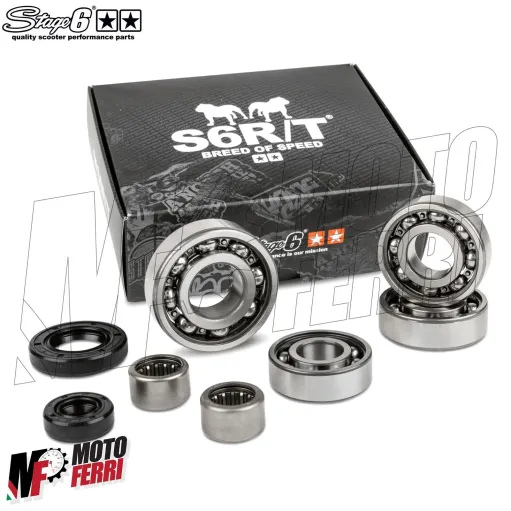 MF2416 Kit Cuscinetti Paraoli Trasmissione Stage6 R/T SKF Minarelli AM6 AM345