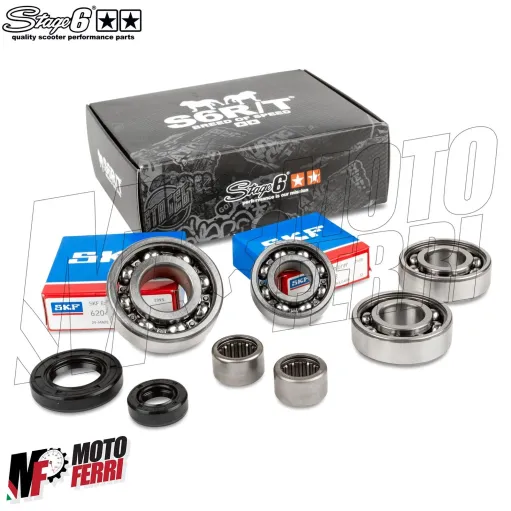 MF2416 Kit Cuscinetti Paraoli Trasmissione Stage6 R/T SKF Minarelli AM6 AM345