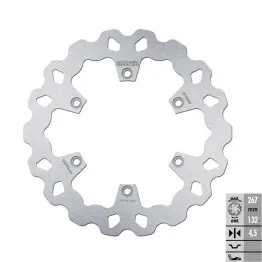 MF2081 - Disco Freno Posteriore Wave DF494W Galfer Yamaha TMax 500cc 2001 - 2011