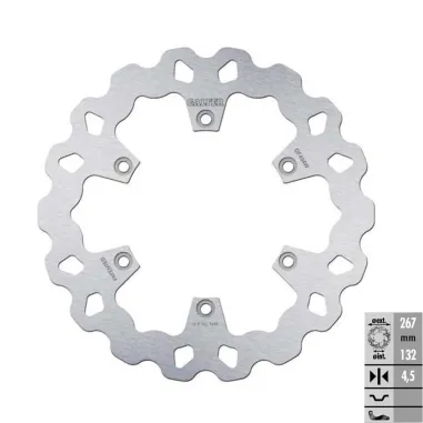 MF2081 - Disco Freno Posteriore Wave DF494W Galfer Yamaha TMax 500cc 2001 - 2011