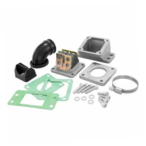 MF0360 - Collettore Lamellare Pinasco Completo Carter Slave Vespa PX 125 150 200