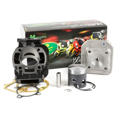 Kit Gruppo Termico Cilindro TOP Black Trophy Dm 47 Yamaha BWS Original NG 50 2T