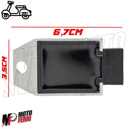 MF3680 Regolatore Tensione Corrente SIP 12V 4 Poli AC / DC Universale Vespa