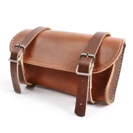 MF3749 Borsa Porta oggetti in pelle Marrone Piaggio Ciao Si Bravo Grillo Boxer