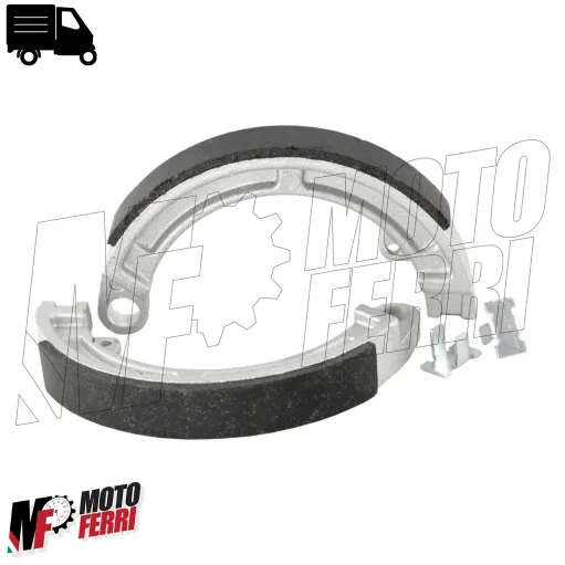 MF3782 - Tamburo Mozzo Ruota Anteriore + Ganasce Freno Ape 50 TM P FL Rst Mix