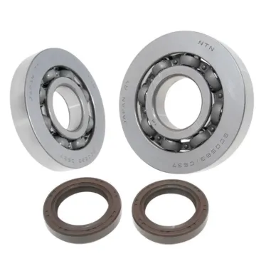 MF1828 Kit Cuscinetti + Paraoli Albero Motore Gilera 125 180 Runner FX FXR 2T