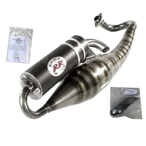 MF2109 Marmitta Scarico Leovince H.M. RR Aprilia SR 50 IE DI Tech Iniezione