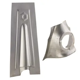 MF0632 Nasello Copristerzo in Lamiera Logo Esagonale Vespa 125 ET3 Primavera