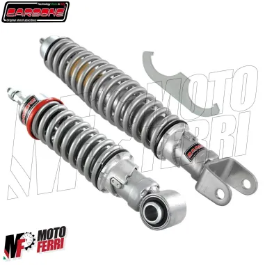 Kit Ammortizzatore Anteriore Posteriore Carbone Grigio Vespa 50 Special R 125 ET3 Primavera
