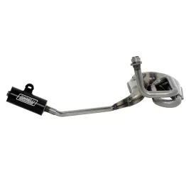 Marmitta Giannelli Vintage + Silenziatore Alluminio Nero LML Star 125 150 151 4T