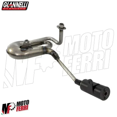 Marmitta Giannelli Vintage + Silenziatore Alluminio Nero LML Star 125 150 151 4T