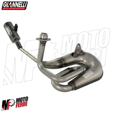 Marmitta Giannelli Vintage + Silenziatore Alluminio Nero LML Star 125 150 151 4T