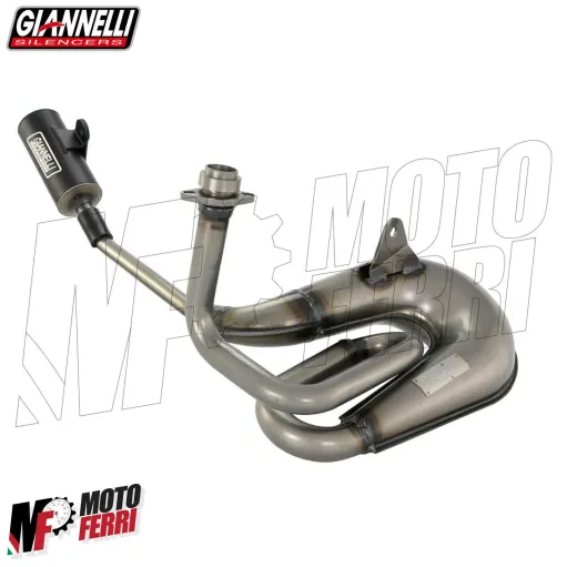 Marmitta Giannelli Vintage + Silenziatore Alluminio Nero LML Star 125 150 151 4T