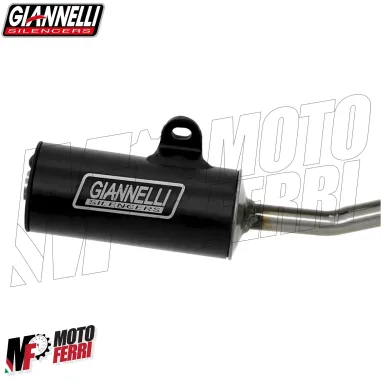 Marmitta Giannelli Vintage + Silenziatore Alluminio Nero LML Star 125 150 151 4T