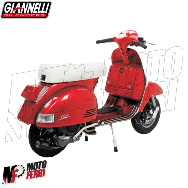 Marmitta Giannelli Vintage + Silenziatore Alluminio Nero LML Star 125 150 151 4T