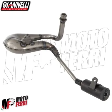 Marmitta Giannelli Vintage con Silenziatore Alluminio Nero per LML Star 200 4T