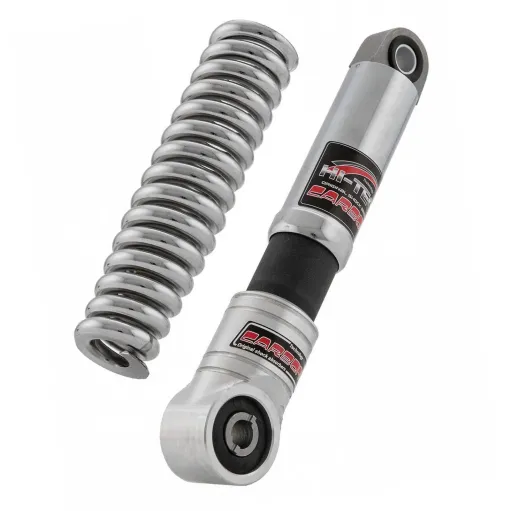 MF0341 Ammortizzatore Anteriore Carbone Hi Tech Cromato Vespa GL GTR Sprint TS