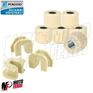 MF3808 Kit Tagliando Vespa GTS 300 HPE 2018-2022 Olio Cinghia Rulli Freni Filtro