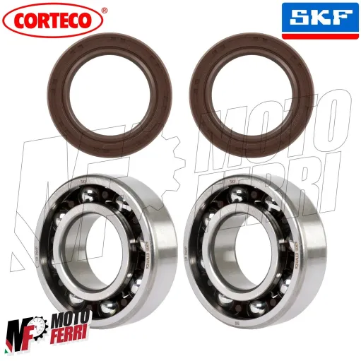 MF1203 Cuscinetti Paraoli Albero Motore Carter Quattrini C1 C200 Vespa Small