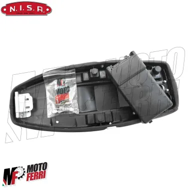 MF1011 Sella Lunga Nera con Serratura e Cassetto Vespa 50 Special 125 ET3 Primavera