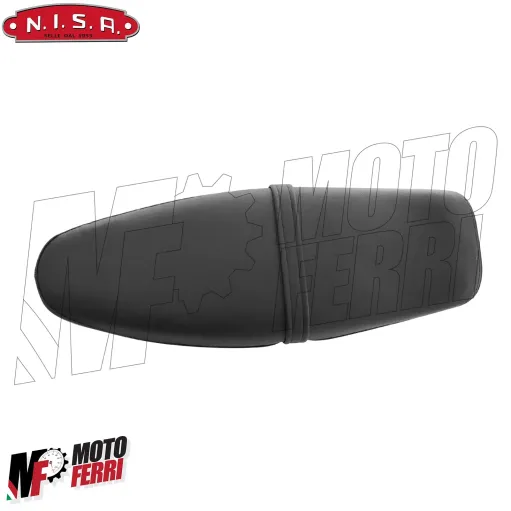 MF1011 Sella Lunga Nera con Serratura e Cassetto Vespa 50 Special 125 ET3 Primavera