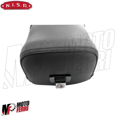 MF1011 Sella Lunga Nera con Serratura e Cassetto Vespa 50 Special 125 ET3 Primavera