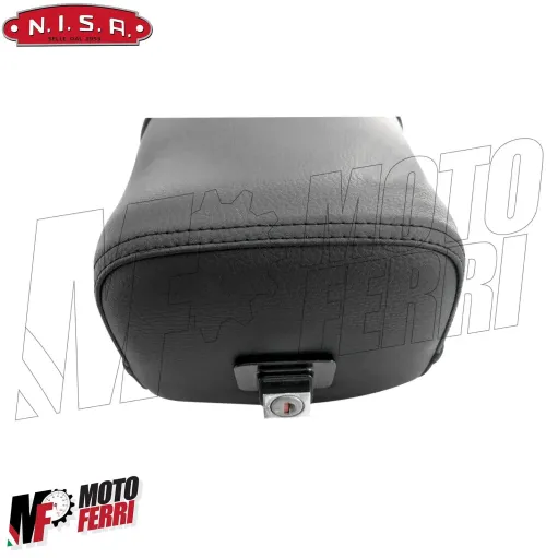 MF1011 Sella Lunga Nera con Serratura e Cassetto Vespa 50 Special 125 ET3 Primavera