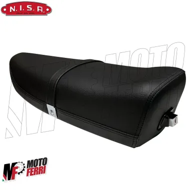 MF1011 Sella Lunga Nera con Serratura e Cassetto Vespa 50 Special 125 ET3 Primavera