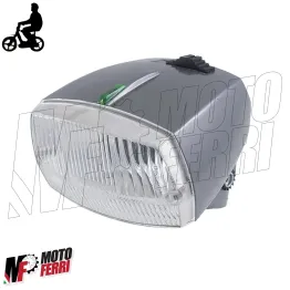 FARO FANALE ANTERIORE GRABOR GRIGIO PIAGGIO CIAO 50 SC SPECIAL GRUPPO OTTICO 2