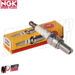 Candela NGK CR8EB Passo Lungo per Piaggio Scooter 50 4T Vespa ET4 LX Liberty Zip 2
