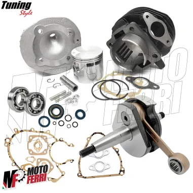 Kit Modifica Cilindro DR 102 Albero Cono 19 Corsa 43 Cuscinetti Vespa 50 Special