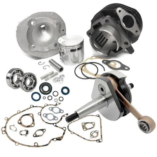 Kit Modifica Cilindro DR 102 Albero Cono 19 Corsa 43 + Cuscinetti Vespa 50 PK S