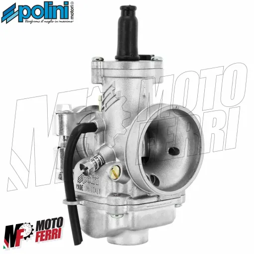 MF3818 - Carburatore Polini CP 19 Aria Pomello Attacco Rigido AM345 AM6 50 2T