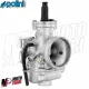 MF3818 - Carburatore Polini CP 19 Aria Pomello Attacco Rigido AM345 AM6 50 2T