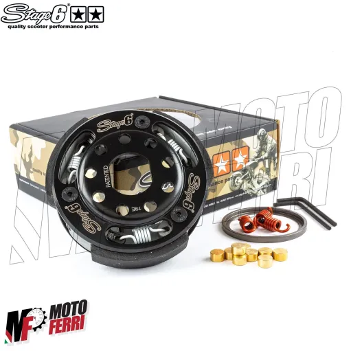 MF2146 Frizione Stage6 Racing Rinforzata F12 F15 Aerox Nitro Runner ZIP NRG SR