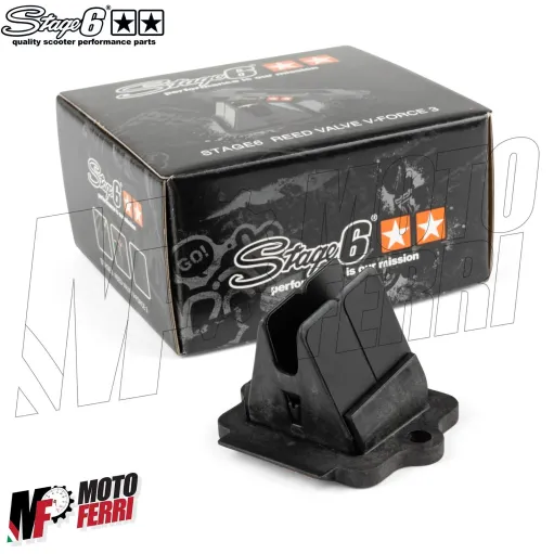 MF2116 Pacco Lamellare Valvola Carbonio Stage6 VForce3 Piaggio Gilera 2T FX