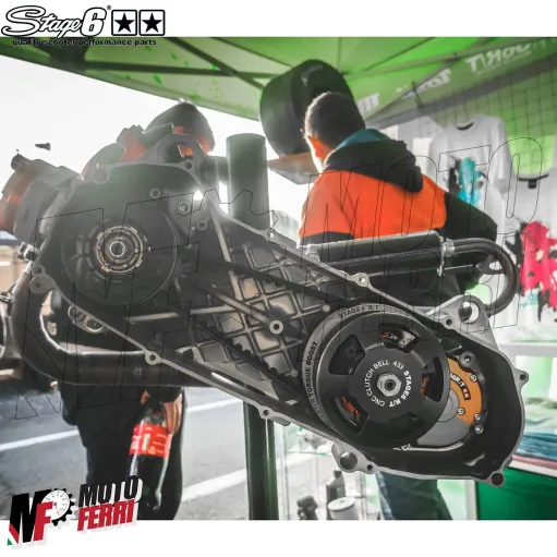 MF2161 Campana Frizione Stage6 R/T CNC 107 Minarelli Booster F12 F15 Aerox BWS