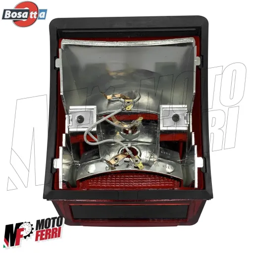 MF3833 Fanalino Posteriore Stop Vespa 50 125 PK XL con Guarnizione Portalampada
